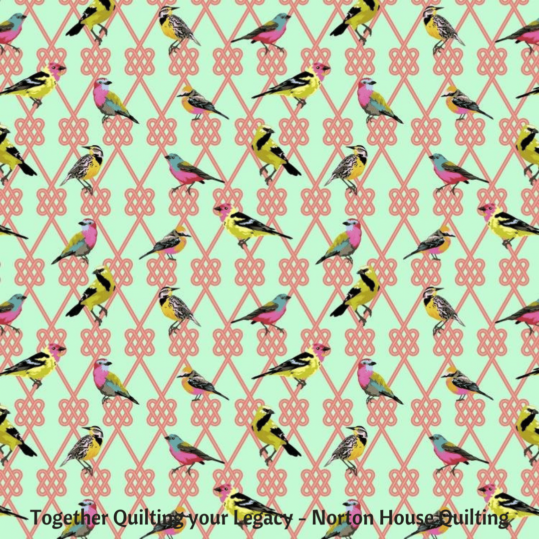In a Finch Dawn – Moon Garden by Tula Pink ||  Free Spirit Fabrics