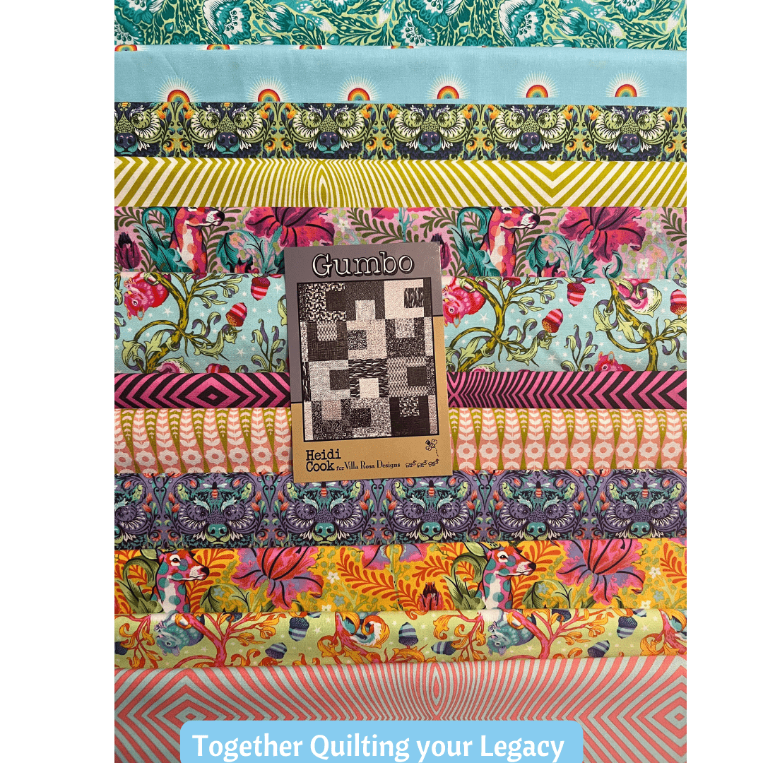 Gumbo - Vintage Tula Pink Quilt Kit