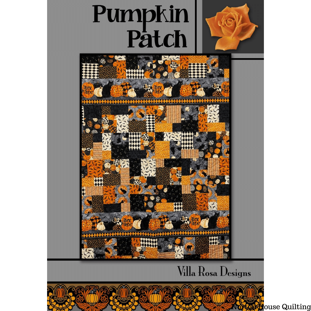 DIGITAL - Pumpkin Patch Quilt Pattern - Villa Rosa Designs