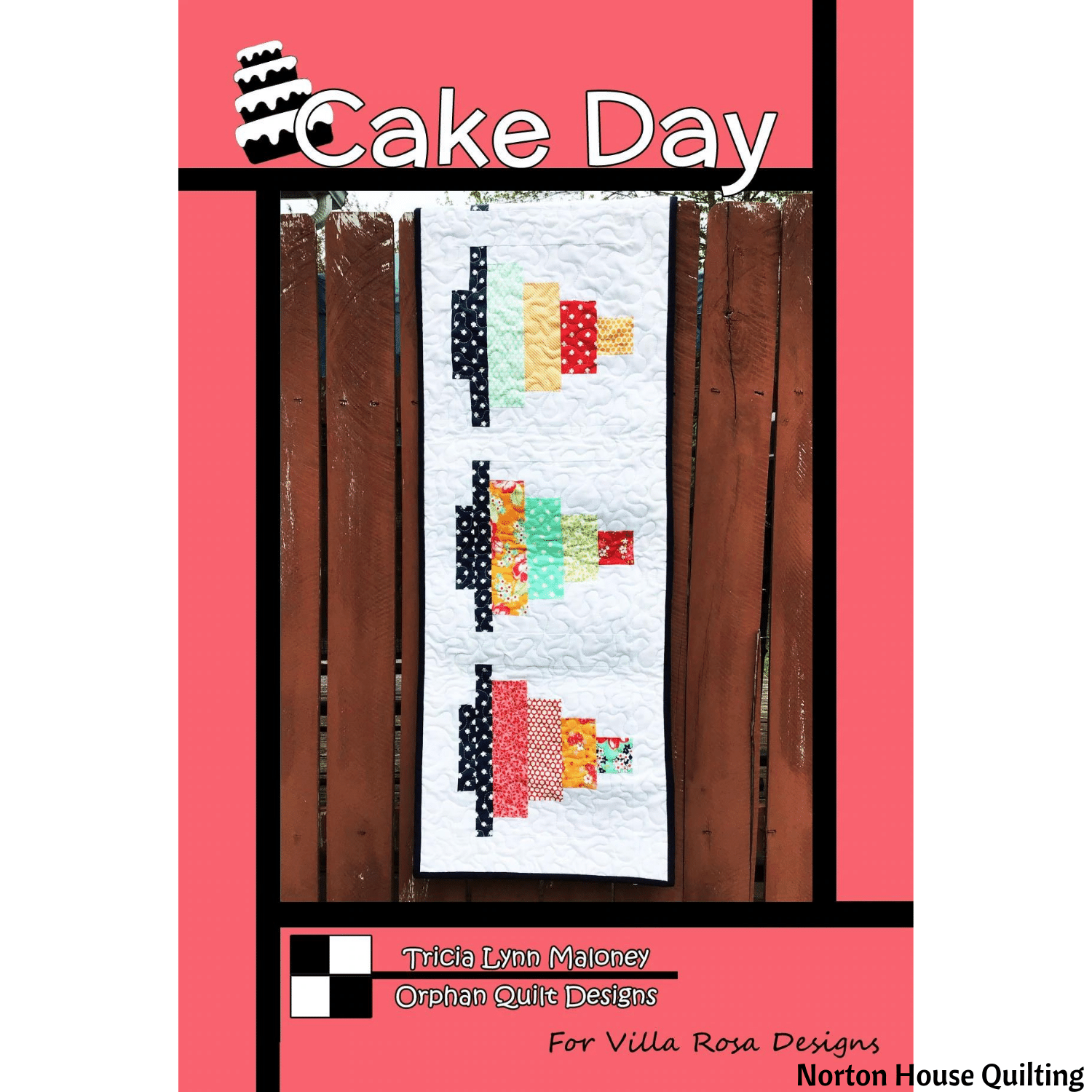 DIGITAL - Cake Day - Villa Rosa Designs - Table Topper