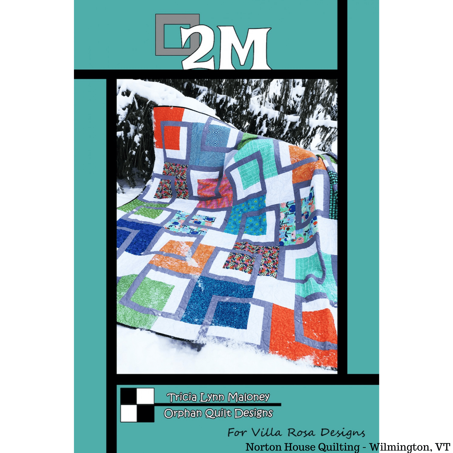 2M Quilt — Digital Quilt Pattern (PDF Download) ✂️ - Norton House Quilting