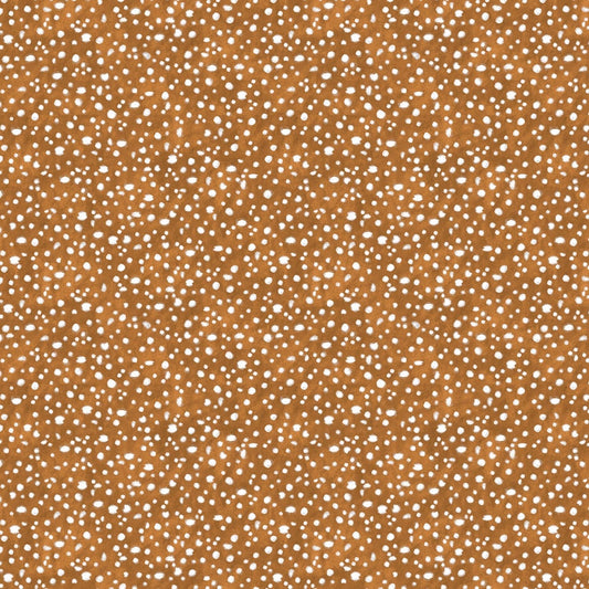 Savor the Gnoment - Brown Mushroom Dots - 39724-221 - Tonal - Wilmington Prints