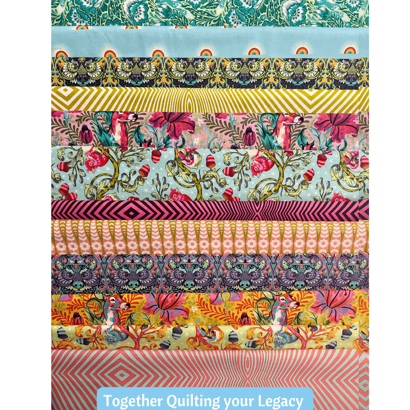 Gumbo - Vintage Tula Pink Quilt Kit