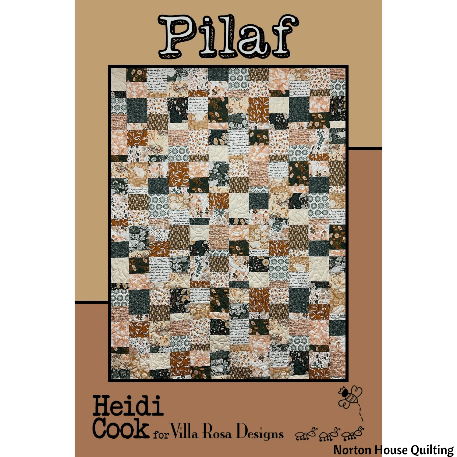DIGITAL - Pilaf - Villa Rosa Designs - Quilt Pattern