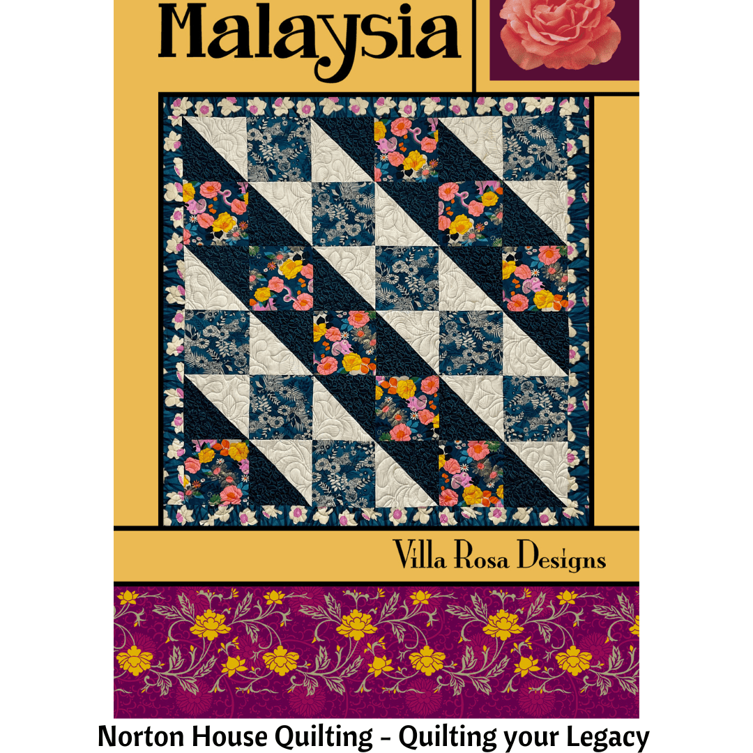 Malaysia Quilt — Digital Quilt Pattern (PDF Download) ️ – Norton House ...