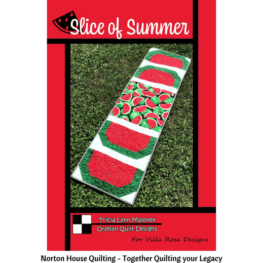 Slice of Summer Table Topper Pattern - Villa Rosa Designs