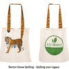 16" Tiger Eco-Friendly Canva Bag