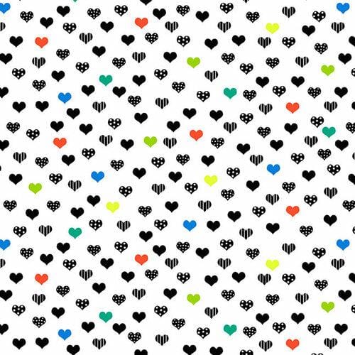 Black & White with a Touch of Bright - Black and White - 5808-19 - Studio E - Kids Print