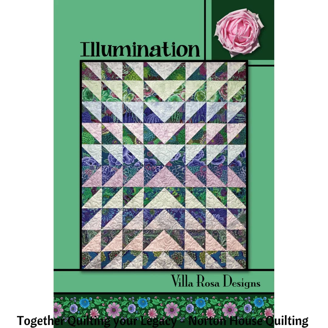 DIGITAL -  Illumination Quilt Pattern - Villa Rosa Designs