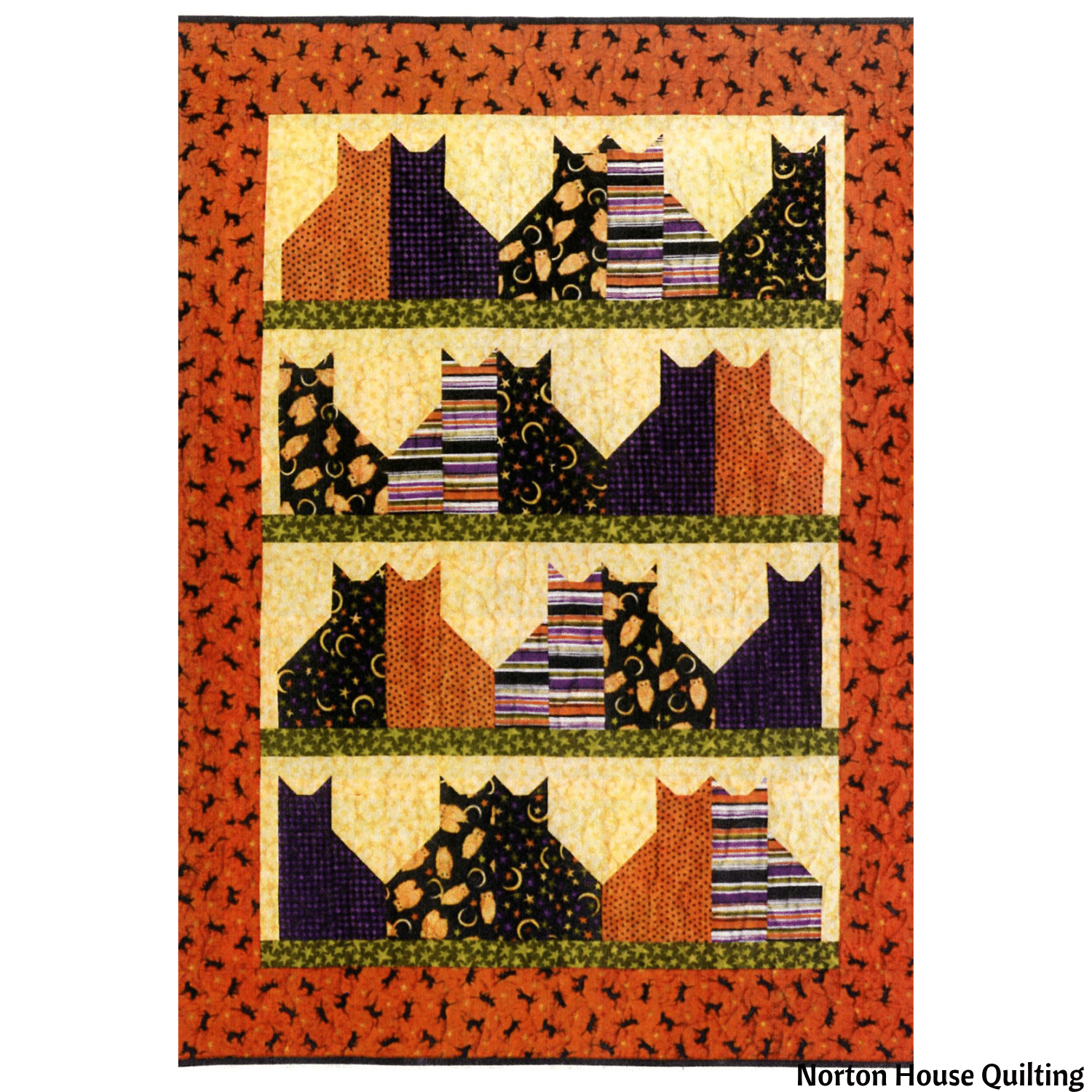 DIGITAL - Cat City - Villa Rosa Designs - Quilt Pattern