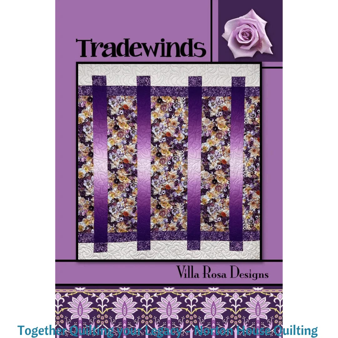 DIGITAL - Tradewinds Quilt Pattern - Villa Rosa Designs