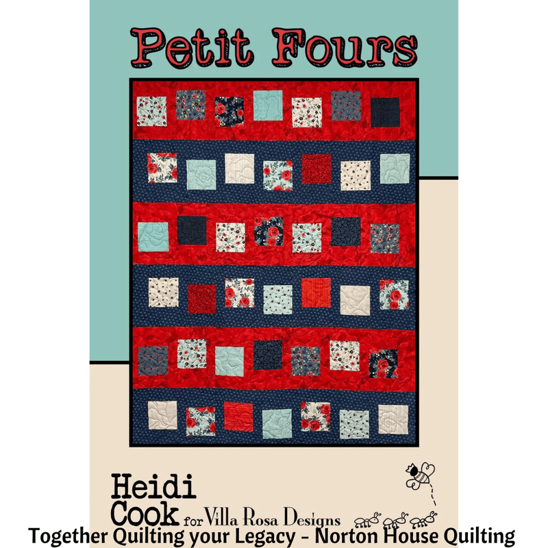 Petit Fours Quilt Pattern - Villa Rosa Designs