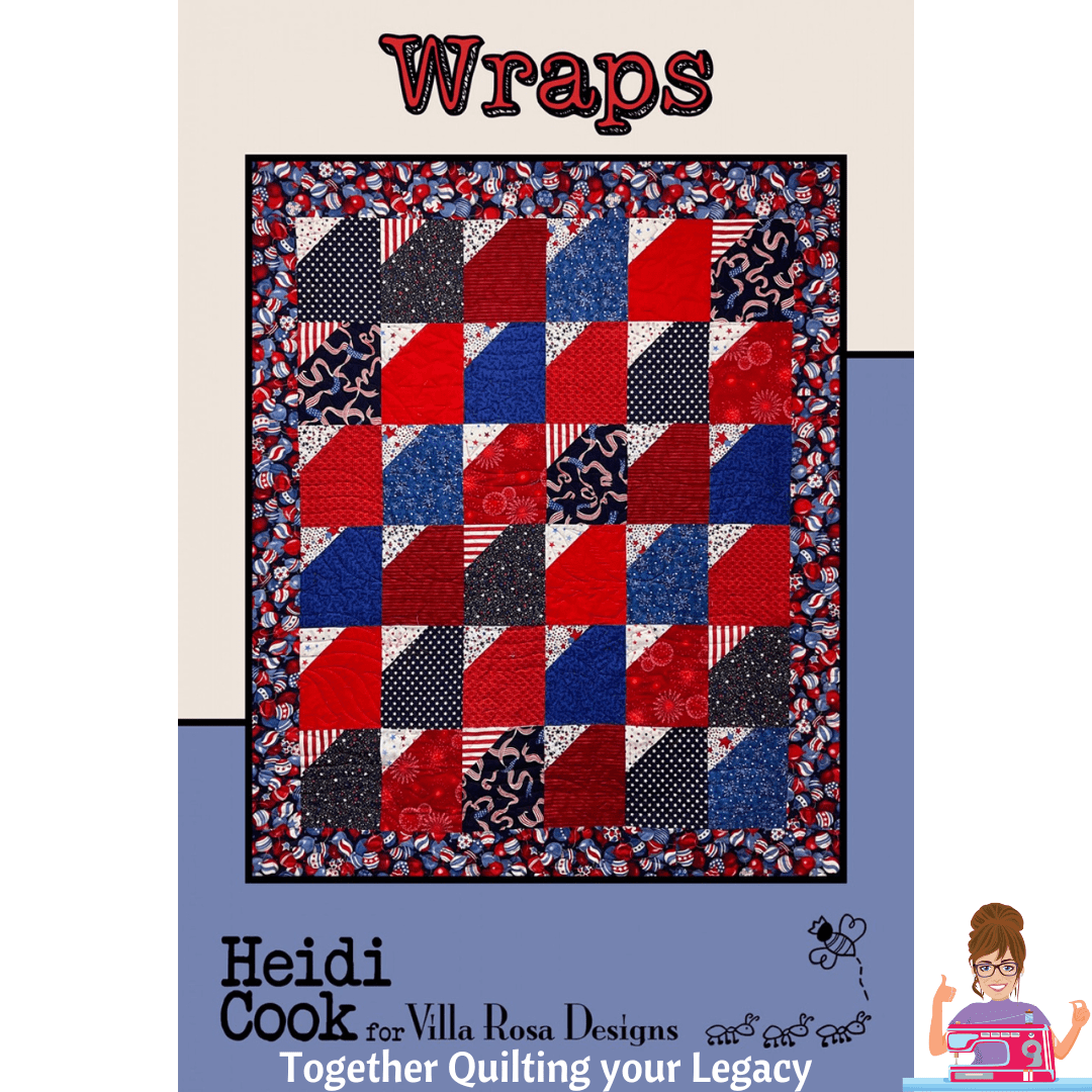 Wraps Quilt Pattern - Villa Rosa Designs