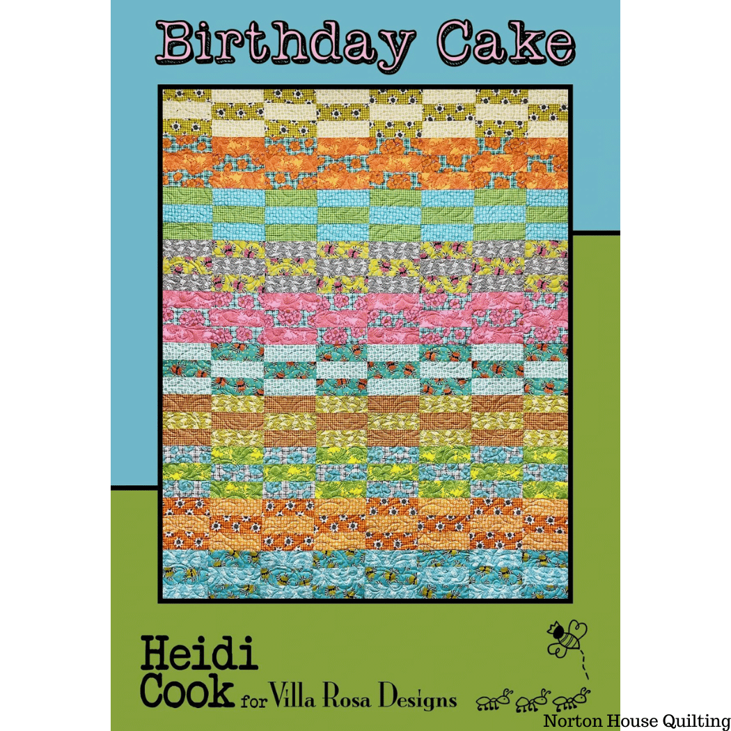 Birthday Cake Quilt Pattern - Villa Rosa Designs