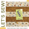 Brown Whimsical - Blockade - Table Topper Kit