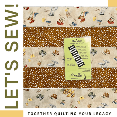 Brown Whimsical - Blockade - Table Topper Kit