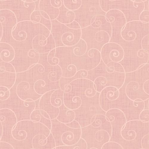 Whimsey Basic Swirls - Henry Glass - 8945-20 - Pale Pink