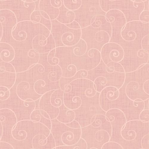 Whimsey Basic Swirls - Henry Glass - 8945-20 - Pale Pink