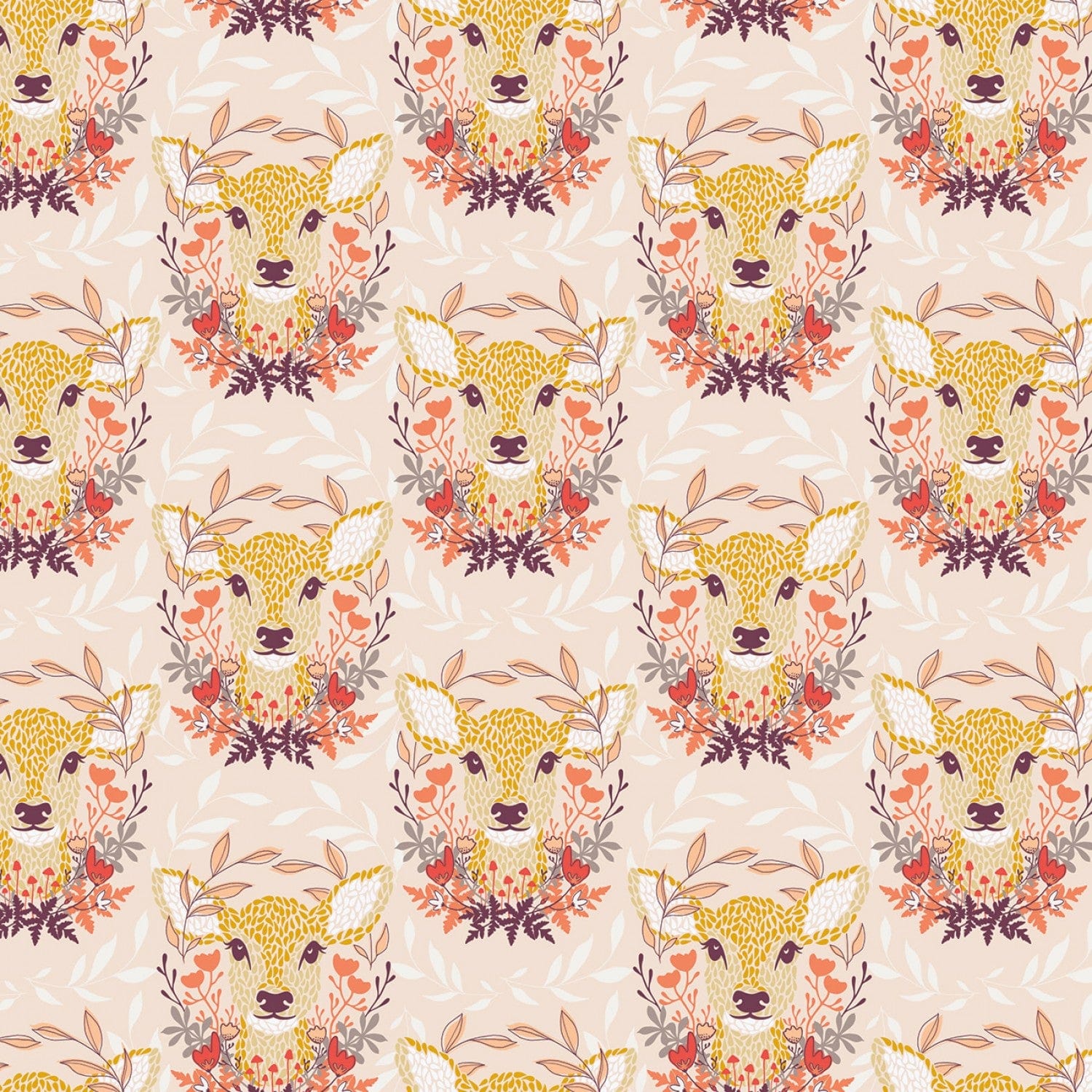 Harmony Oh Deer Blush - C11091-BLUSH -  Riley Blake - Flower Prints
