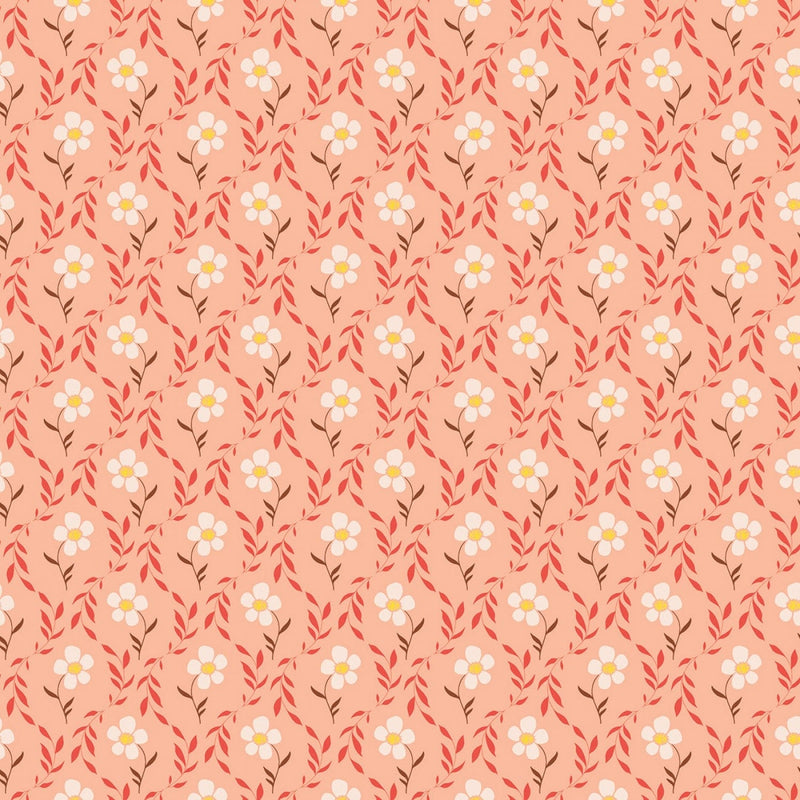 Harmony Bloom Apricot - C11094-APRICOT -  Riley Blake - Flower Prints