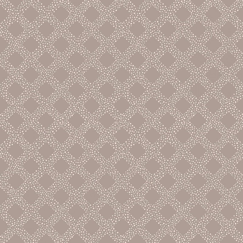 Harmony Lattice Gray - C11095-GRAY -  Riley Blake - Flower Prints