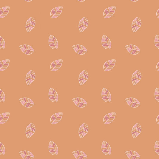 🪡 Beneath the Western Sky -  Leaves - C11192R-ORANGE -  Riley Blake - Flower Prints