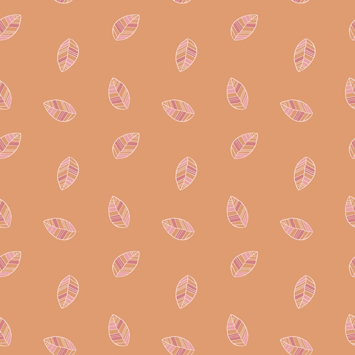 Beneath the Western Sky -  Leaves - C11192R-ORANGE -  Riley Blake - Flower Prints