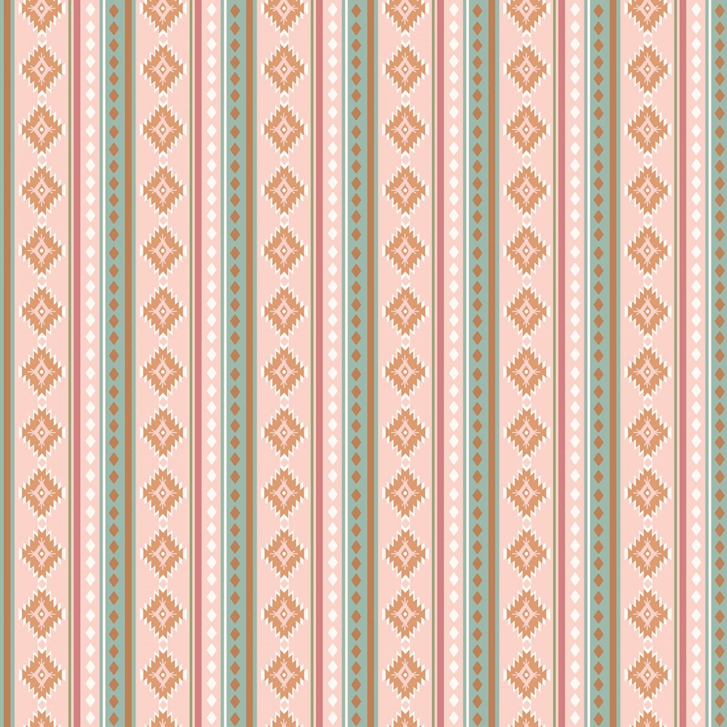 Beneath the Western Sky -  Stripes - C11193R-PINK -  Riley Blake - Flower Prints