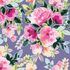 Lucy June Main Plum - C11220R-PLUM -  Riley Blake - Flower Prints
