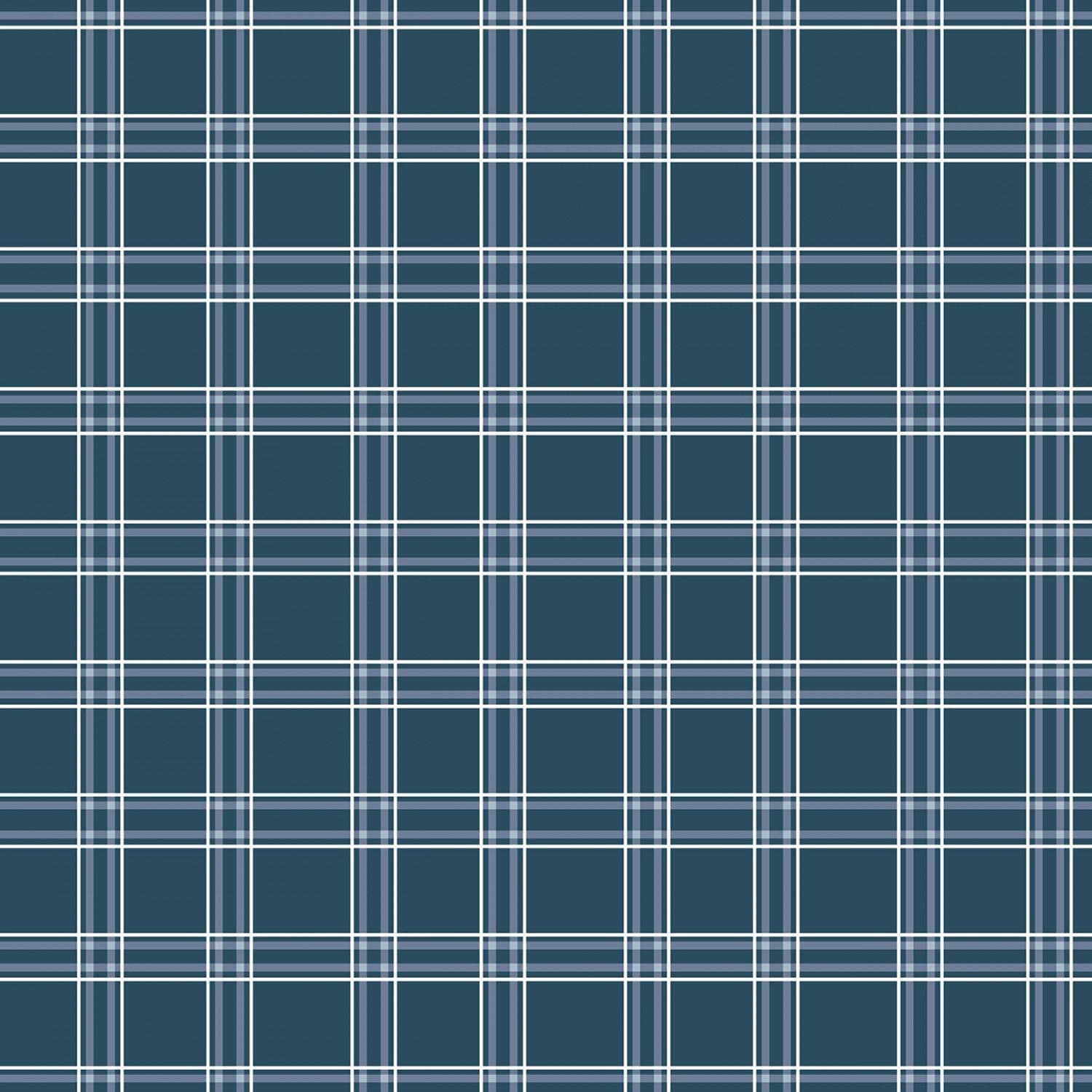 American Dream - Plaid Navy - C11935R-NAVY -  Riley Blake - Patriotic Prints
