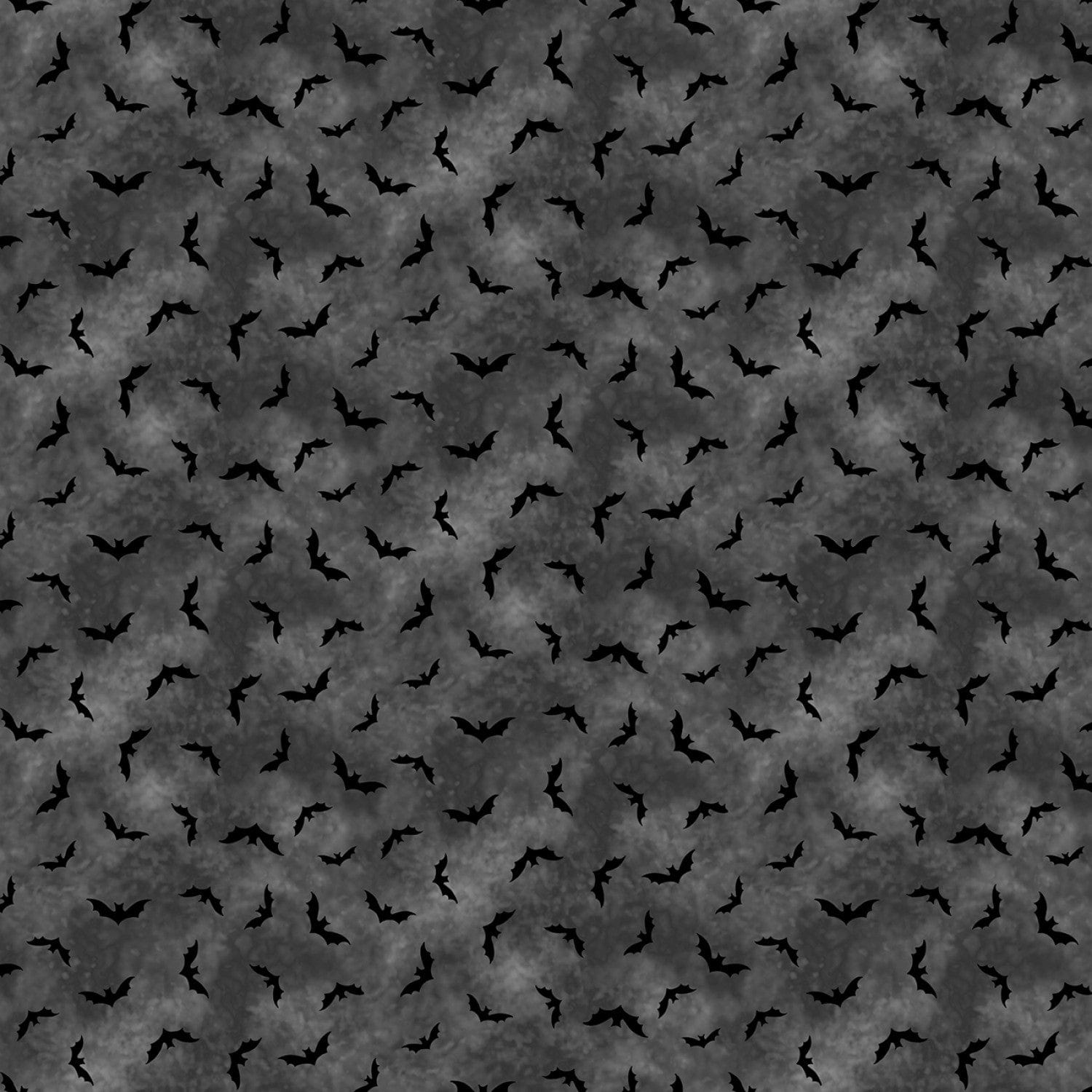 Charcoal Bats - Michael Miller - Halloween Fabrics