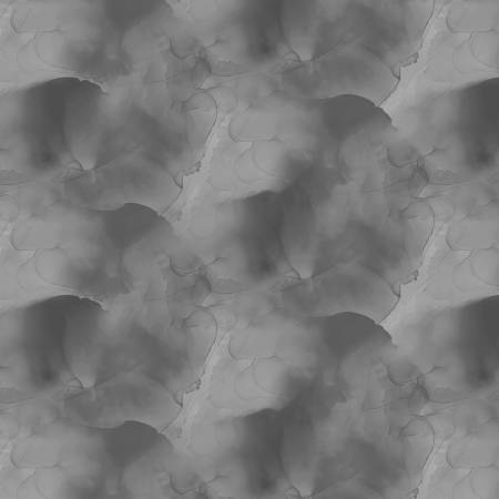 Dark Grey Watercolor Texture - 13408 - 990 - Wilmington Prints - Tonal Fabric