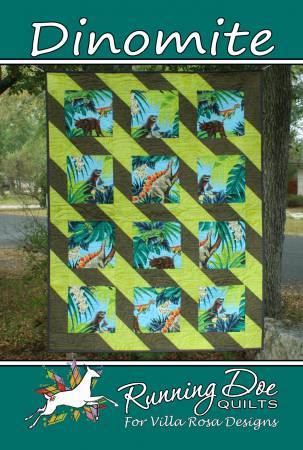 Dinomite — Digital Quilt Pattern (PDF Download) ✂️