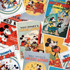 Disney Classic Mickey Posters - Going down Memory Lane - Kid Fabrics
