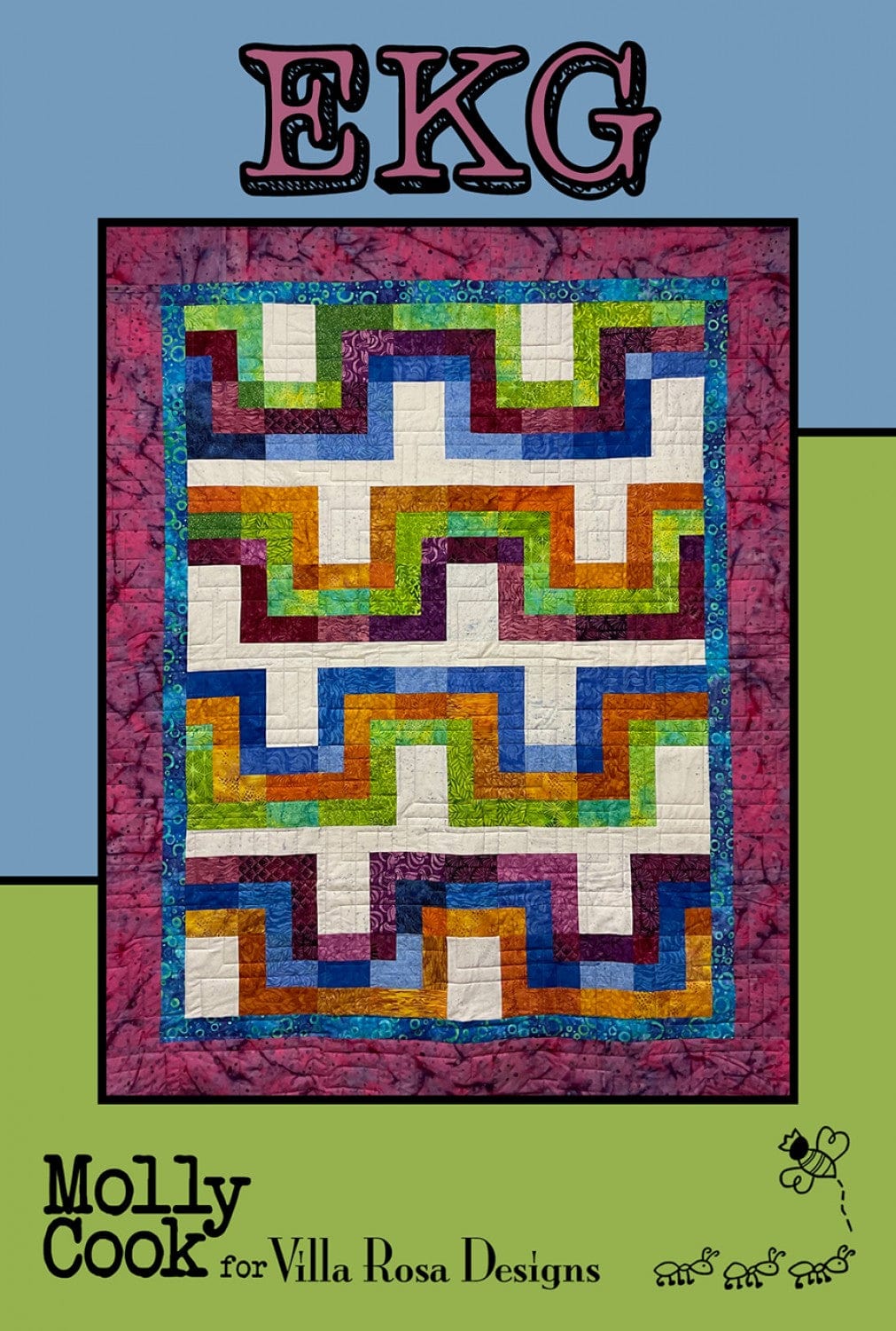 EKG Quilt - Villa Rosa Designs