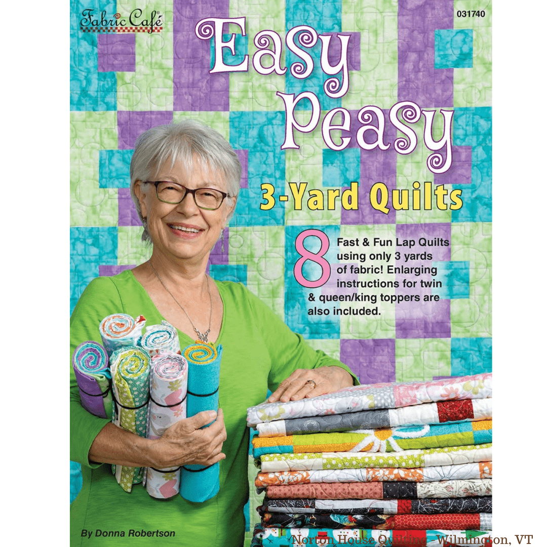 Easy Peasy  3-Yard Book - 3-yard Quilt - Fabric Cafe