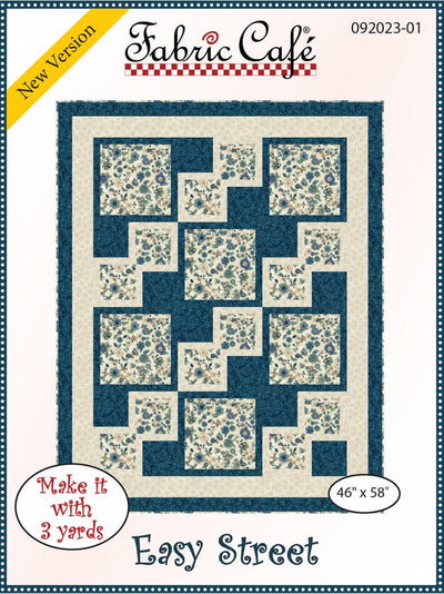 Easy Street Pattern - 3-yard Quilt - Fabric Cafe