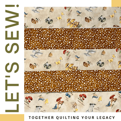 Brown Whimsical - Blockade - Table Topper Kit
