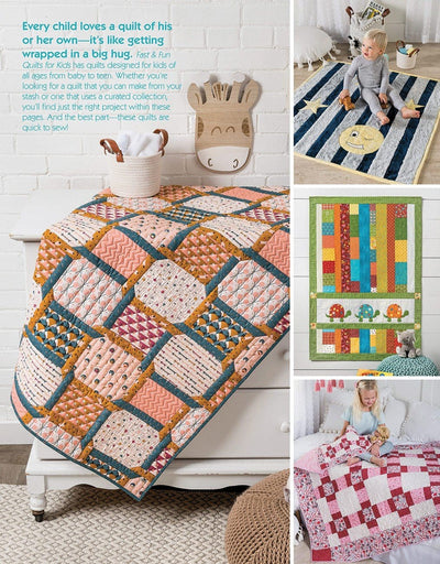 Fast & Fun Quilts for Kids - Annie's Quilting - Book