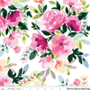 Lucy June Flowers Lilac - C11220-WHITE -  Riley Blake - Flower Prints