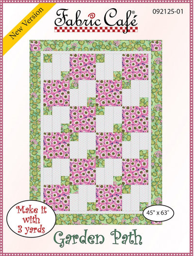 Garden Path Pattern - 3-yard Quilt - Fabric Cafe
