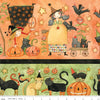 Halloween Whimsy - Border Stripe -  Riley Blake - Halloween