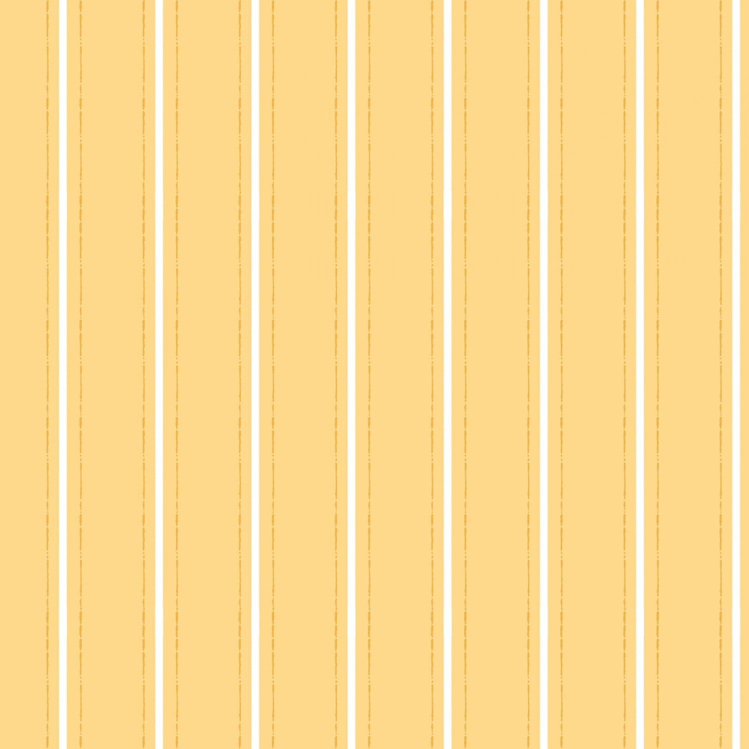 Ladybug Mania - Light Gold Stripe - Y3178-67 - Clothworks - Kids Prints - Flower