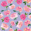 Lucy June Flowers Lilac - C11221R-LILAC -  Riley Blake - Flower Prints