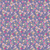 Lucy June Stems PLUM- C11224R-PLUM-  Riley Blake - Flower Prints