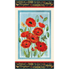 Poppy Days - Multi 24in Poppy Panel - 5422-89 - Studio E - Flower Fabrics - Panel