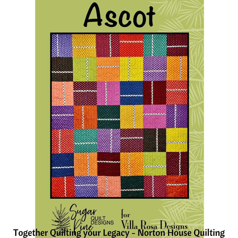 DIGITAL - Ascot Quilt Pattern - Villa Rosa Designs