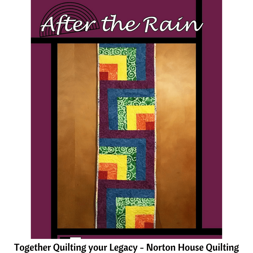 DIGITAL After the Rain Table Topper Pattern - Villa Rosa Designs