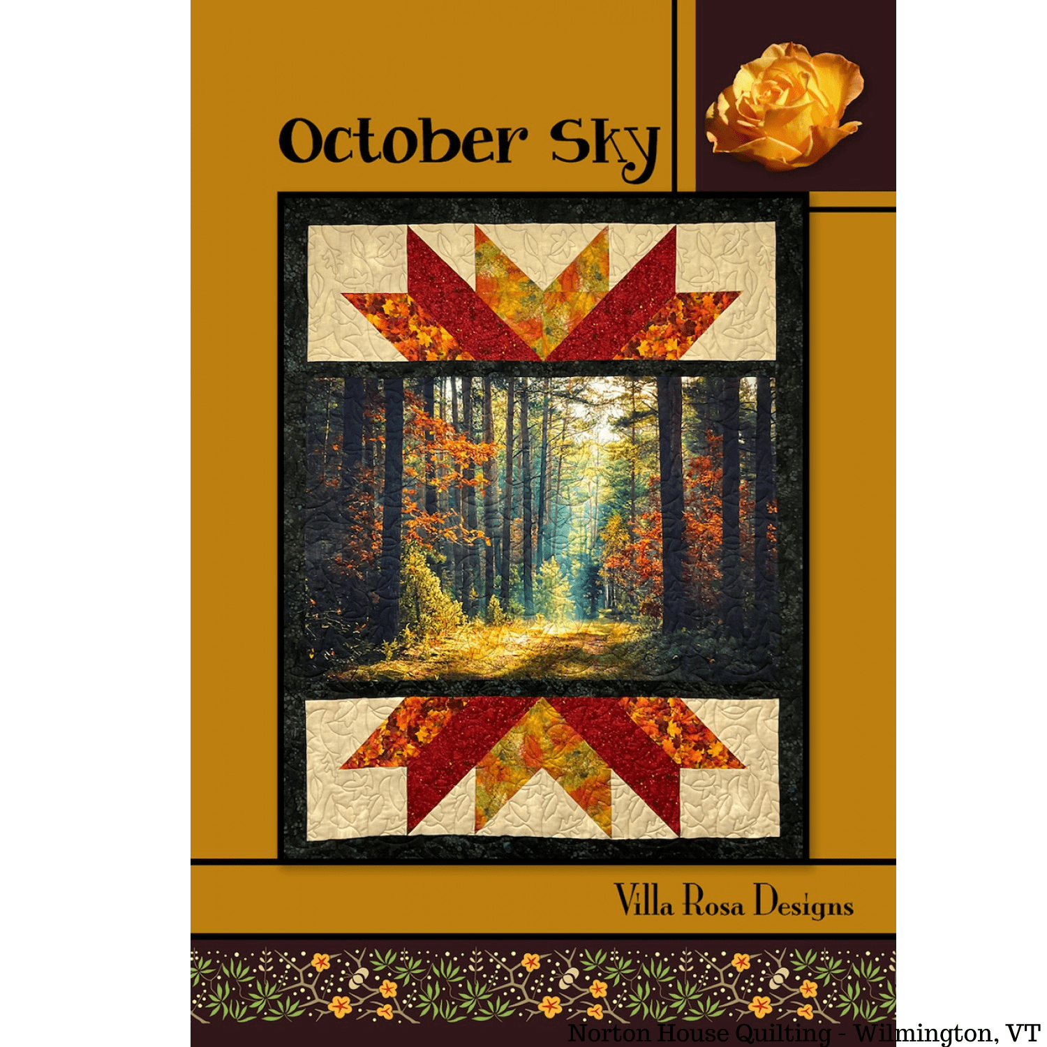 October Sky Quilt Pattern - Villa Rosa Designs