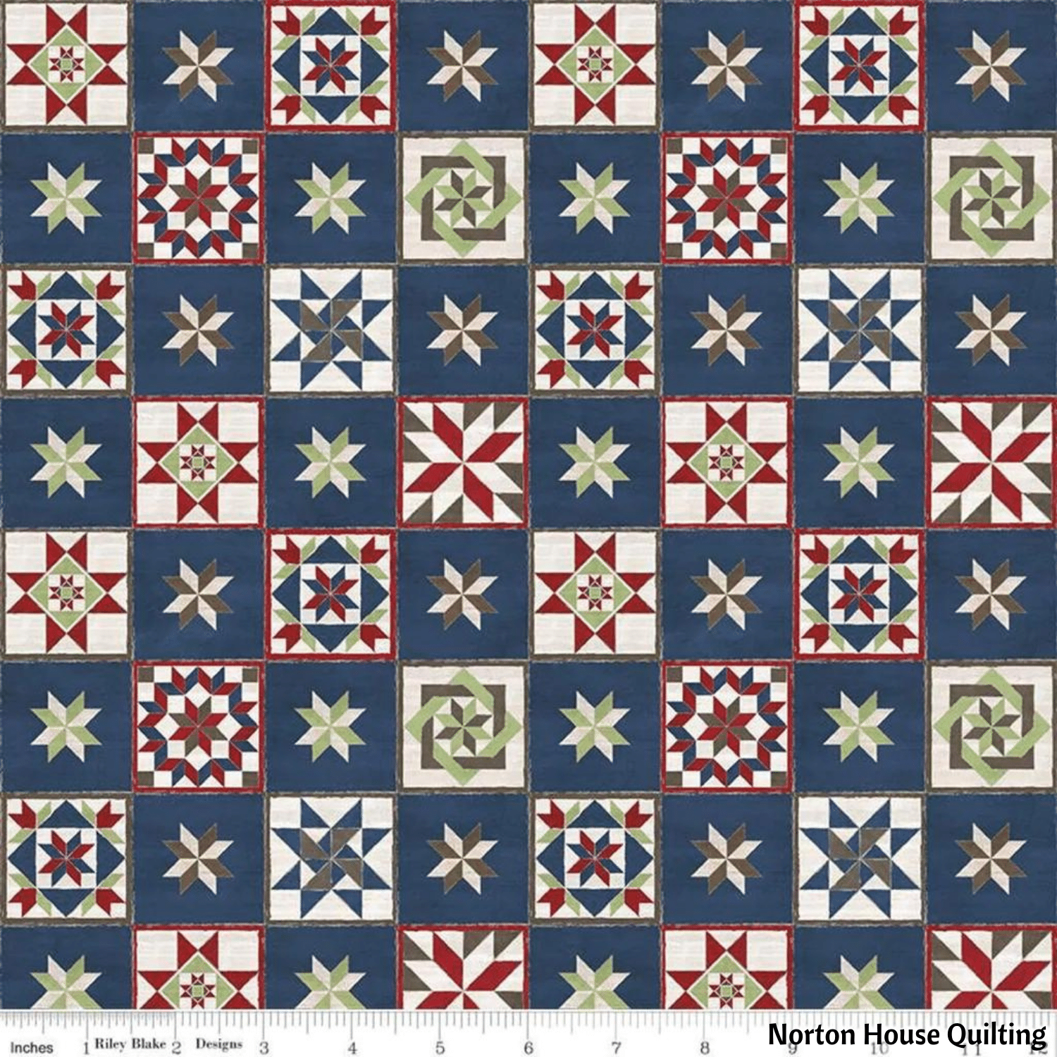 Barn Quilt Patchwork -  C11053 - Riley Blake